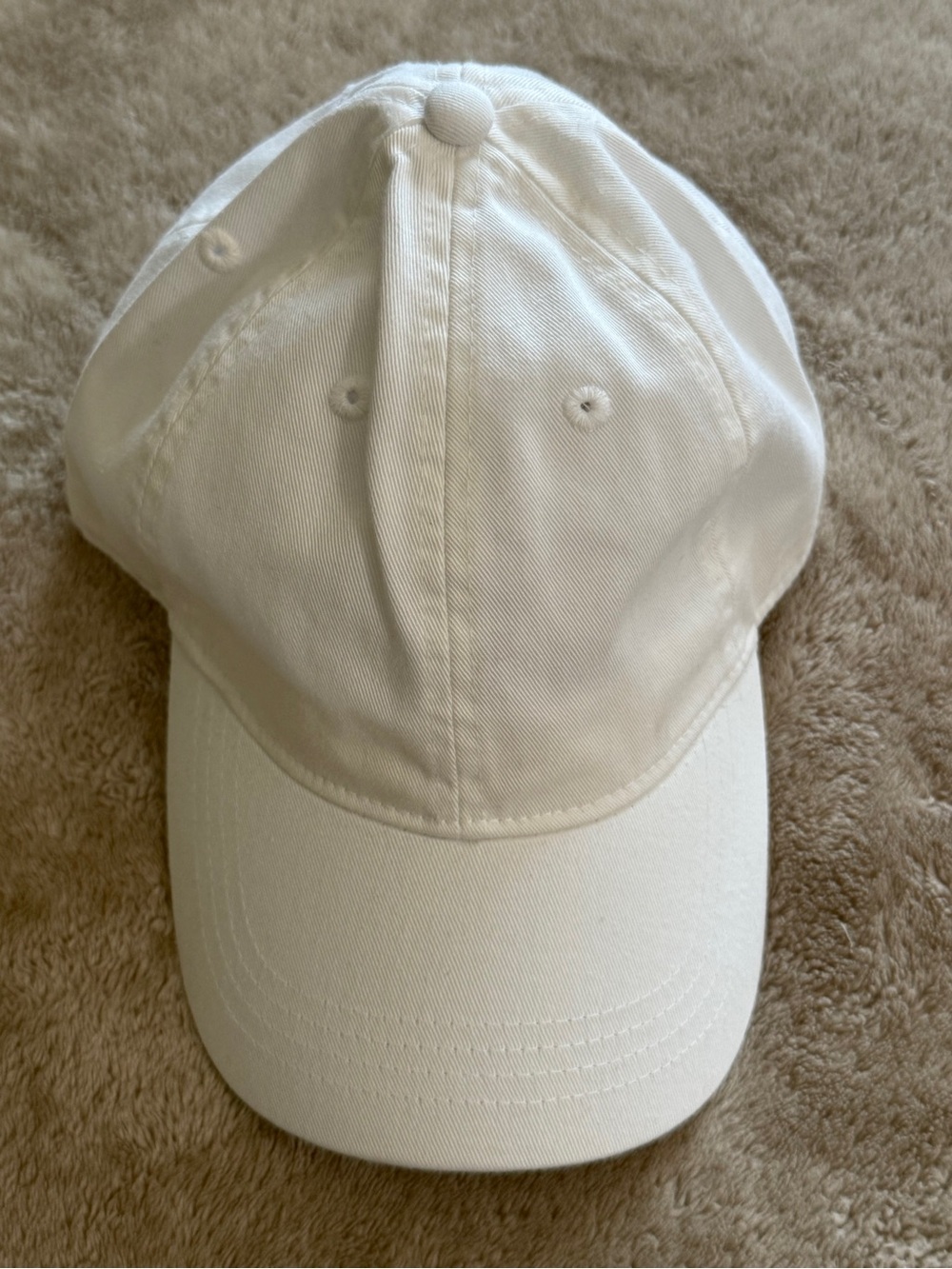 NEW Headmost White Adjustable Baseball Cap